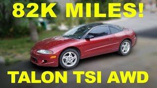 Eagle Talon TSI AWD rescue - bone stock barn find road trip