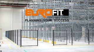 Rafturi metalice pentru depozite / Racking systems for warehouses - EUROFIT