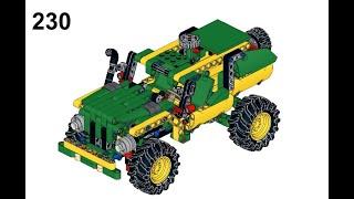 LEGO® 42136 Alternate Build - John Deere 9620R 4WD Tractor - Modified Jeep