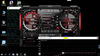 Разгон видеокарты через MSI Afterburner используя кривую напряжения.