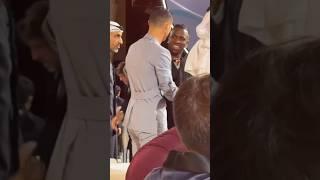 Cristiano Ronaldo & Vinicius at Globe Soccer Awards 
