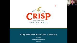 Crisp Webinar No 3: Mashing