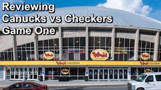 Reviewing Epic Game One Between Abbotsford and Charlotte