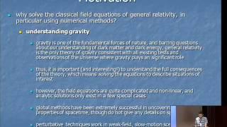 Computational Methods for Numerical Relativity, Part 1 Frans Pretorius