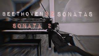 #32Sonatas L.V.Beethoven - Piano Sonata №2 (Nikolai Kurdiumov - pf)