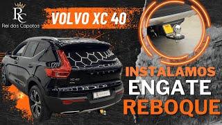 VOLVO XC 40 Instalamos Engate Reboque e Fizemos a Ligação Elétrica - Rei das Capotas 2