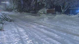 Winter weather continues throughout Washington