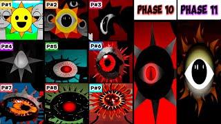 Phase 1 VS Phase 2 VS Phase 3 VS Phase 4 VS Phase 5 VS Phases 6 - 11 Incredibox Sprunki