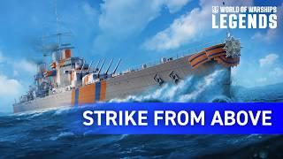 Strike from Above | New Update Teaser - World of Warships: Legends