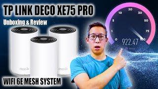 Best WiFi 6E Mesh System - TP Link Deco XE75 Pro