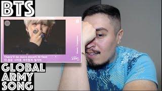 Global ARMY Song for BTS REACTION