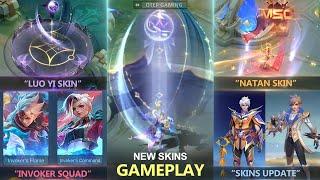 New Skins Gameplay, Luo yi, Invoker Squad and more...