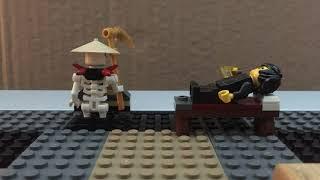 Скелет крадёт Косу Землетрясений LEGO Ninjago