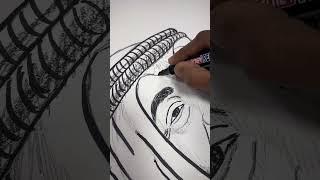 Abudhabi Sheikh & Precedent of UAE, HH Sheikh Mohamed bin Zayed Al Nahyan drawing #art #abudhabi
