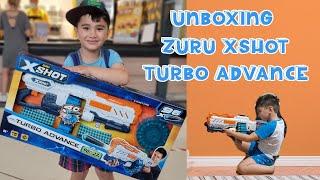 Unboxing Zuru XShot Gun Turbo Advance