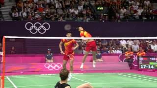 Fu Haifeng jump smash slow motion (Olympic 2012)