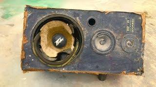 Kenwood speaker restoration | Restore and reuse old Japanese kenwood speakers