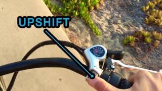 Wave eBike - How To Use the 6-Speed Shimano Gears Demonstration