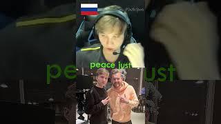 m0NESY on War in UKRAINE #esports #cs2 #csgo #ukraine #falcons #russians