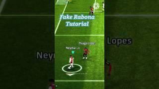 Fake rabona tutorial  efootball 23 #shorts #rabona #efootball23 #pes23 #pestutorial #neymar #fyp