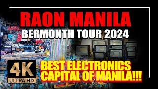 RAON MANILA | Kumpletong Bilihan ng mga tools at iba pa! | BERMONTH TOUR 2024  | GONZALO PUYAT ST.