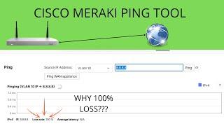 Cisco Meraki MX Ping Tool: Limits and How to Work Around Them