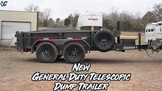 New General Duty Telescopic Dump Trailer | Diamond C