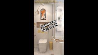 DIY Small Bathroom Remodel | Bath Renovation Ideas.