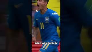 Brazil's Last Minute Goal by Philippe Coutinho | World Cup Highlights