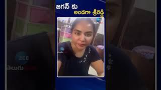 SRI Reddy Supports YS jagan | జగన్ కు అండగా శ్రీరెడ్డి | ZEE Telugu News