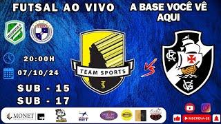 TEAM SPORTS  X VASCO  SUB - 15  / SUB - 17   CAMPEONATO CARIOCA DE FUTSAL FFSERJ  07/10/24