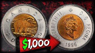 Top 10 Most Valuable Toonies in Circulation - Rare Canadian Coins in Your Pocket Change