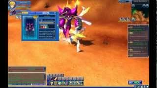 Digimon Masters Online: TyrantKabuterimon for the first time (Tentomon Evolution line)