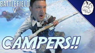 Battlefield V Rage Montage: Angry at Campers!!