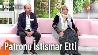 15 yaşındaki kız çocuğunu, 50 yaşındaki patronu istismar etti! - Esra Erol'da 14 Ekim 2024