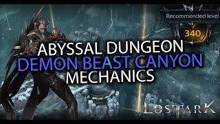 Abyssal Dungeon: Demon Beast Canyon Mechanics