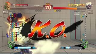 ULTRA SF 4 HD Asote22 (Dhalsim) VS Posseidonn -cuentatroll (Oni)