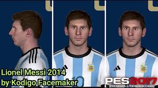 PES 2017 - FACE MESSI 2014