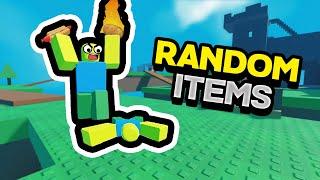 Making a Roblox Battle Game, But There's Random Items