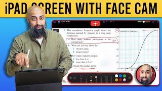 Unlocking iPad Screen Recording Video with Face Cam