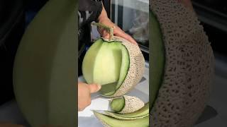 과일 자르기 달인의 깔끔한 멜론 컷팅 스킬! Amazing Korean Melon Cutting Skills