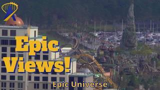 Overview of Epic Universe from The Orlando Eye - November 2024