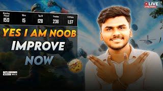 Yes I Am Noob Improve Now | Kannada Live streaming| Uttarkarnatak Huduga  #bgmi #kannada