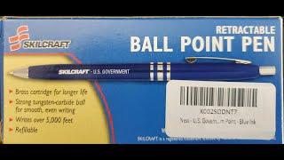Skilcraft Blue Classic Pen