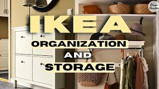 IKEA Home STORAGE & ORGANIZATION Ideas | Affordable Organization YOU NEED!