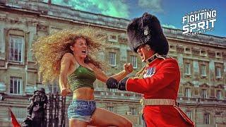 Royal Guard Shows No Mercy To Karen! When Guys Fight Back - Instant Karma