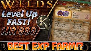 Monster Hunter Wilds - Best Endgame Hunter Rank Farm