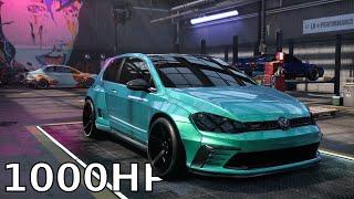 NFS HEAT - 1000HP Volkswagen Golf GTI / Customization