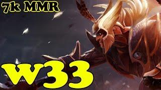 Dota 2 - w33 7k MMR Plays Skywrath Mage vol 3# - Ranked Match Gameplay