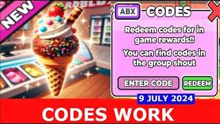 *CODES*Ice Cream Shop Tycoon [NEW] ROBLOX | JULY 9, 2024